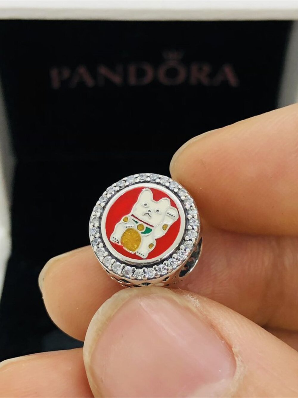 ✨🔥Pandora Lucky Cat wealth Bead Charm